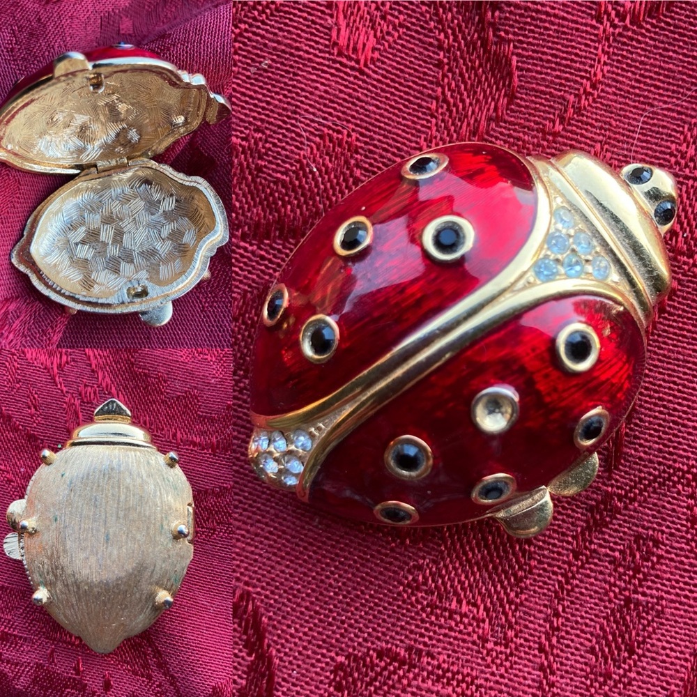 Trinket Box. Ladybug.